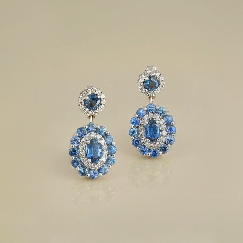 AzuresapphireDropEarrings