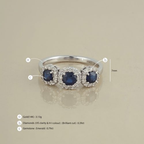 CerysRing BlueSapphire new