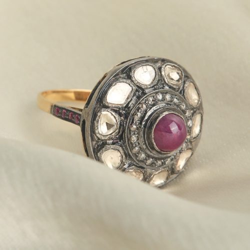 Jaipur Ruby Ring